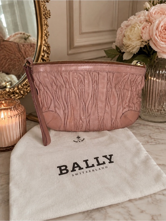 Bally Handbags - Bally blush pink wristlet